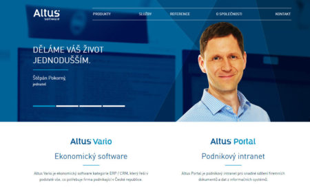 Pro Altus Software jsem vedl multikanálové online reklamní kampaně