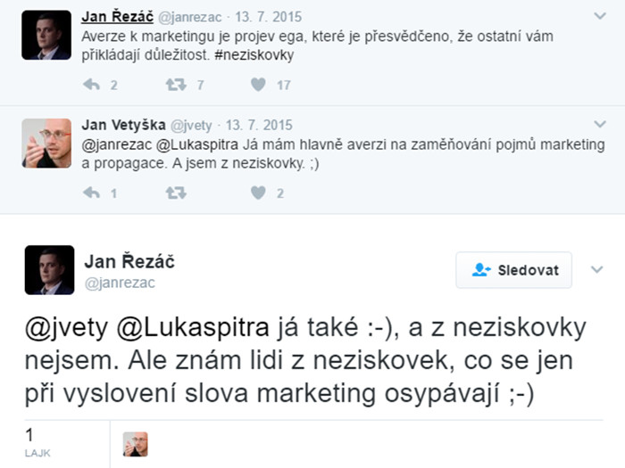 Marketing se dělat... Musí. Pokud to člověk myslí vážně s čímkoli.