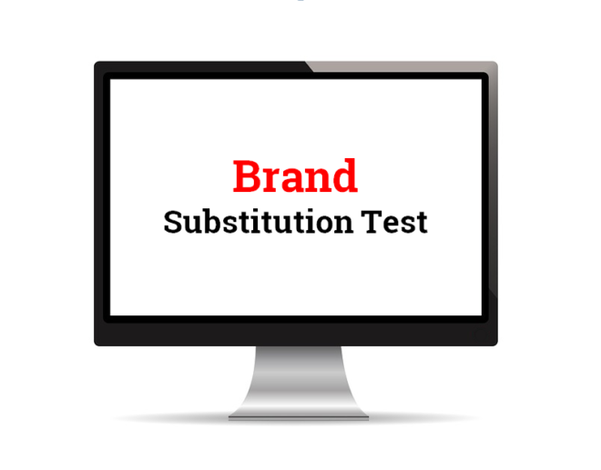 Brand Substitution Test