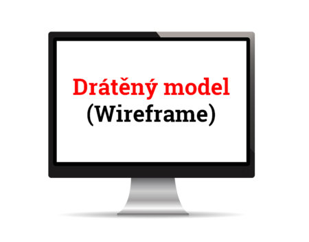 Drátěný model webu (wireframe) výrazně pomáhá při vývoji webu či jeho redesignu